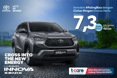Promo Cicilan Ringan Mobil Toyota Innova Zenix