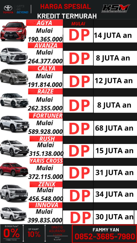 PROMO TOYOTA TERMURAH